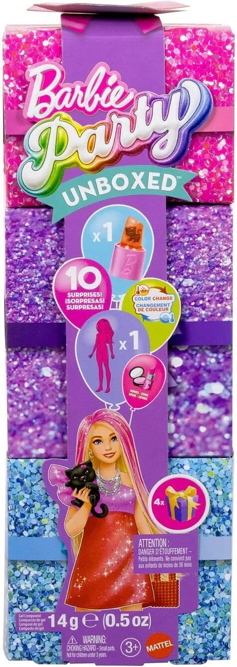 Barbie Glam Party Series Doll Red Sparkle Dress Pink Hair NIB
